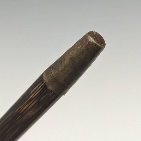 1900年頃 英国アンティーク 細身軽量ステッキ 杖 L字ハンドル 91.5cm